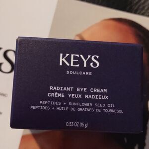Keys Soulcare Radiant Eye Cream 0.53oz Alicia Keys Peptides/Sunflower Se…